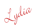 Lydia's Signature
