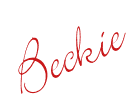 Beckie's Signature