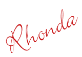 Rhonda's Signature