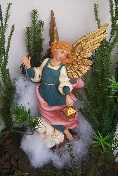 Egan Nativity angel, public domain image