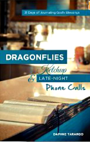 Book cover for Daphne Tarango's Dragonflies, Ketchup & Late Night Phone Calls