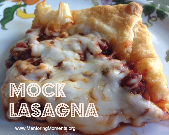 mock lasagna / photo by Kellie Renfroe