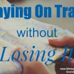 Staying on Track without Losing It