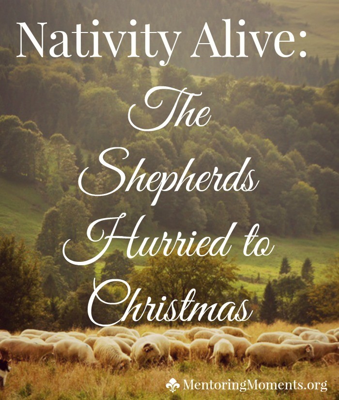 The Shepherds Hurried to Christmas