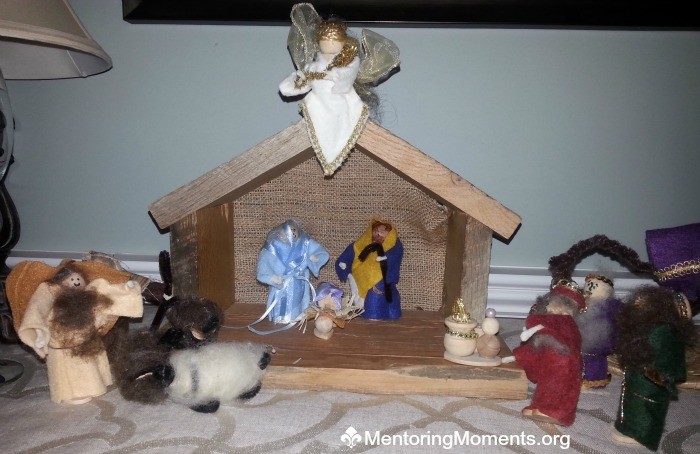 Wooden Nativity