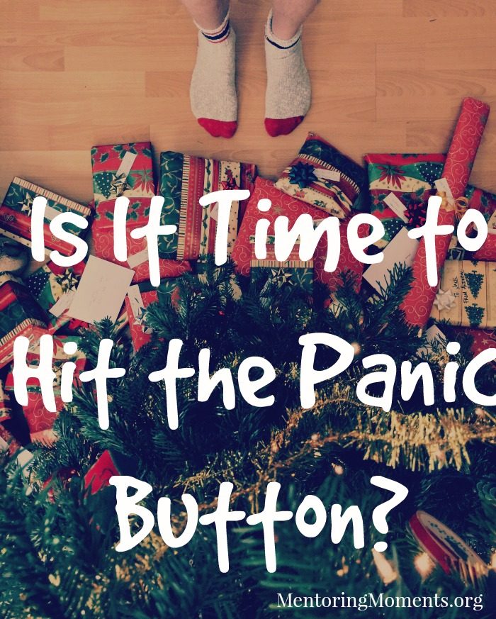 Is it Time to Hit the Panic Button?