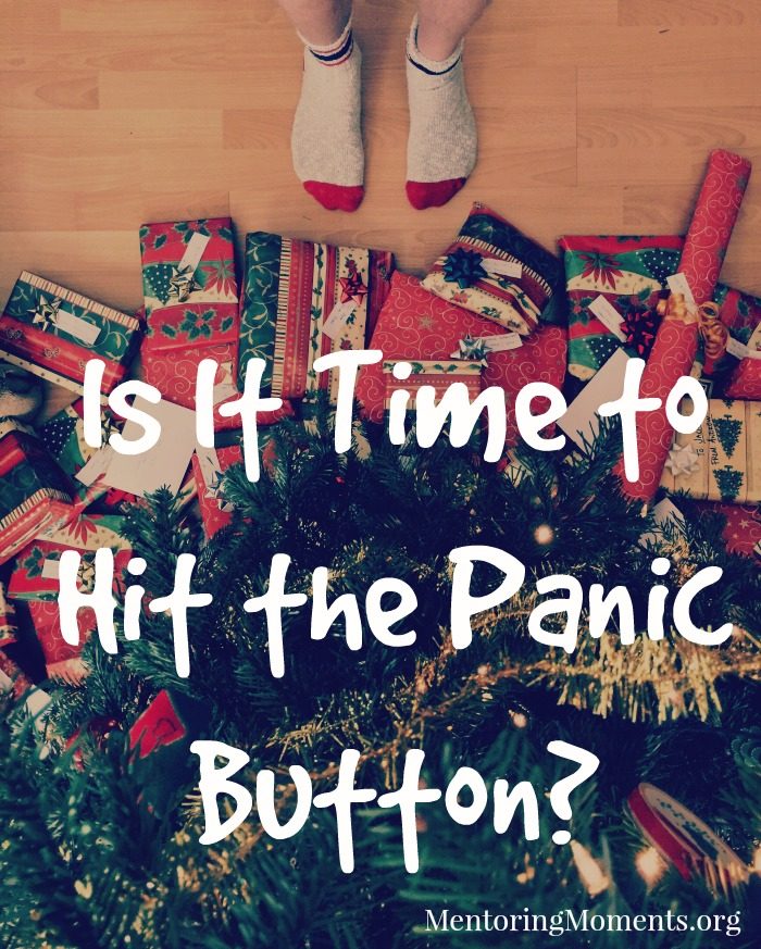 Is it Time to Hit the Panic Button?